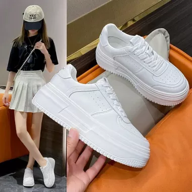 Adidasi dama casual albi A85